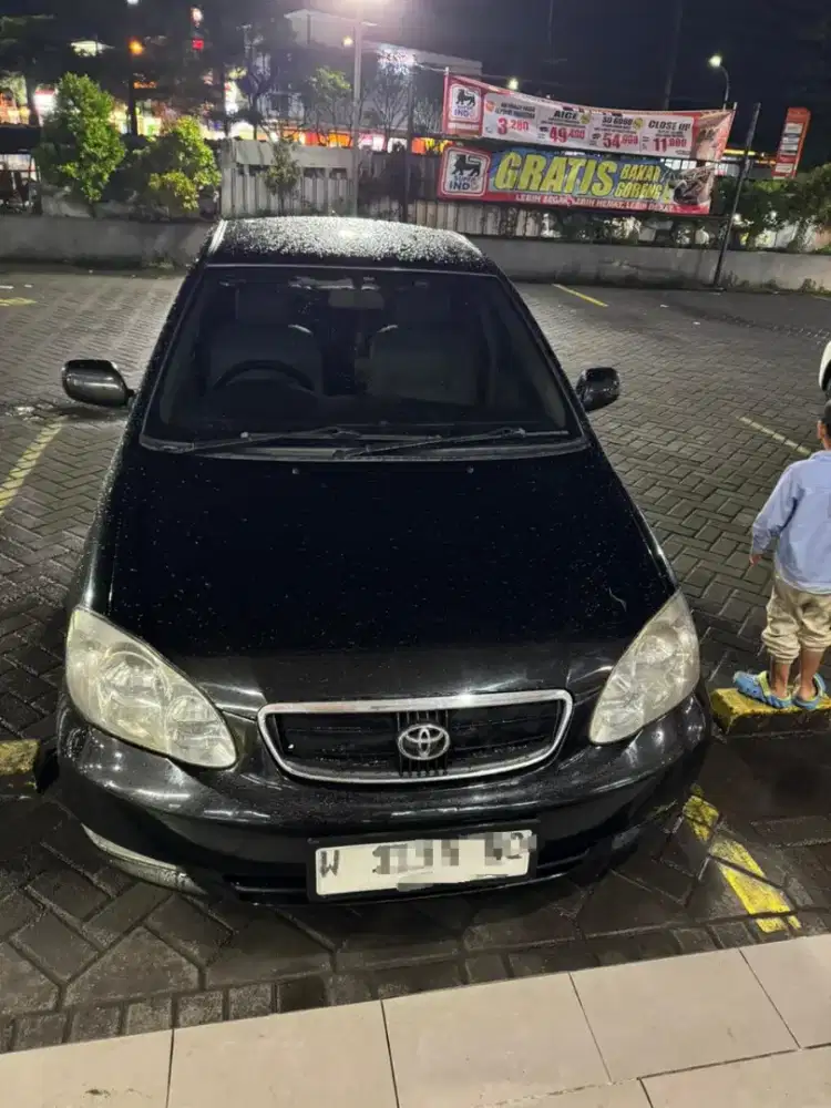Corolla altis 2002 manual