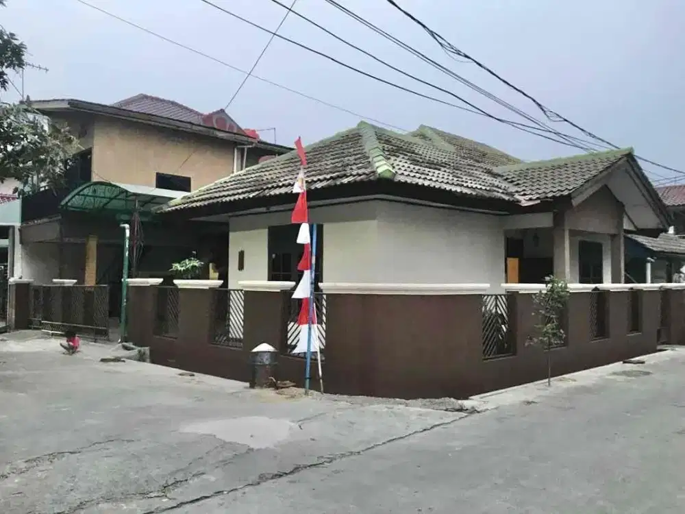 Rumah Hook LT 210 m² di Pekayon Indah Nempel Galaxy