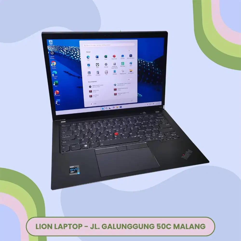 RAM 16GB i5 Gen 11 Body Auminium Lenovo Thinkpad X13 [16|10]