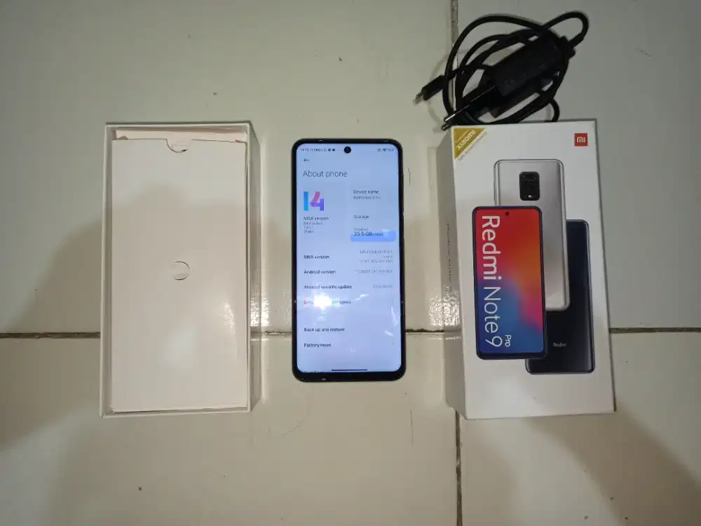 Redmi Note 9 Pro 8/128GB FULL SET