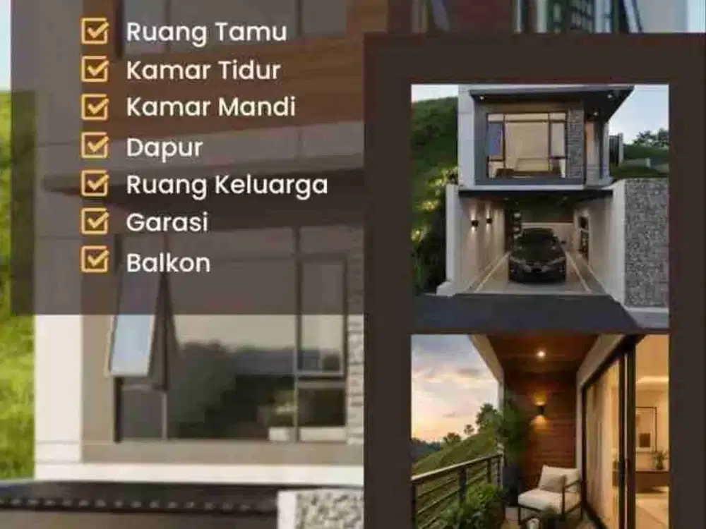Jual Rumah Villa Baru Mewah Di Ciumbuleuit Kota Bandung (Indent)