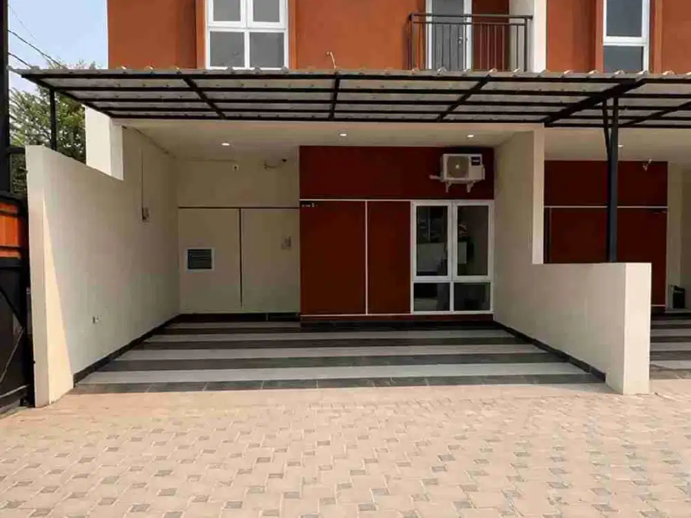 Jual Rumah Baru Ready Cluster Di Limo Kota Depok dekat Tol Cinere Murah Bisa KPR