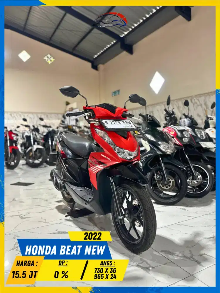 HONDA BEAT NEW 2022 NEGO SAMPE DEAL MASZEHH HIKMAH MOTOR KEPUH MALANG