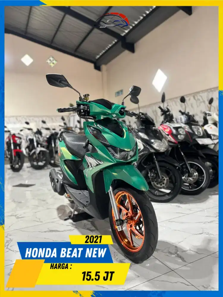 HONDA BEAT 2021 TERIMA PAJAK BARU HIKMAH MOTOR KEPUH MALANG