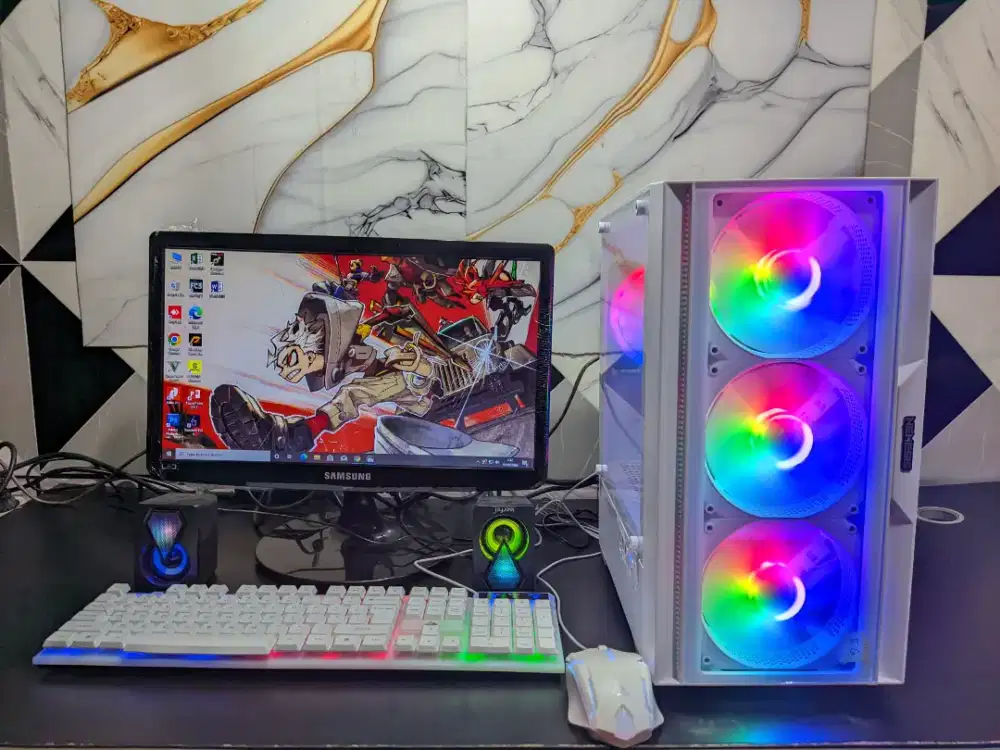 PC GAMING FULLSET CORE I7 3770 ^RAM 16GB ^SSD 128GB ^VGA 4GB ^ GARANSI