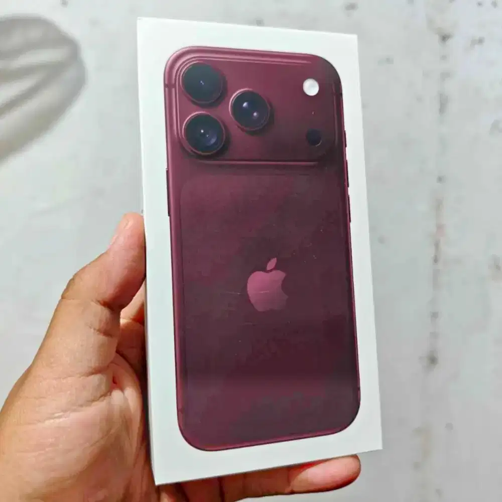 Iphone 18 Pro Max iBox 256 512G b 1Tb 2Tb New Garansi Resmi 1 Tahun