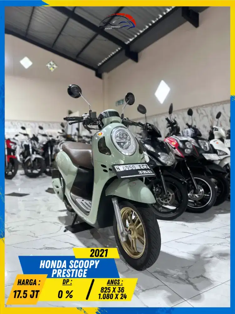 HONDA SCOOPY PRESTIGE 2021 GERCEP MASZEHH HIKMAH MOTOR KEPUH MALANG