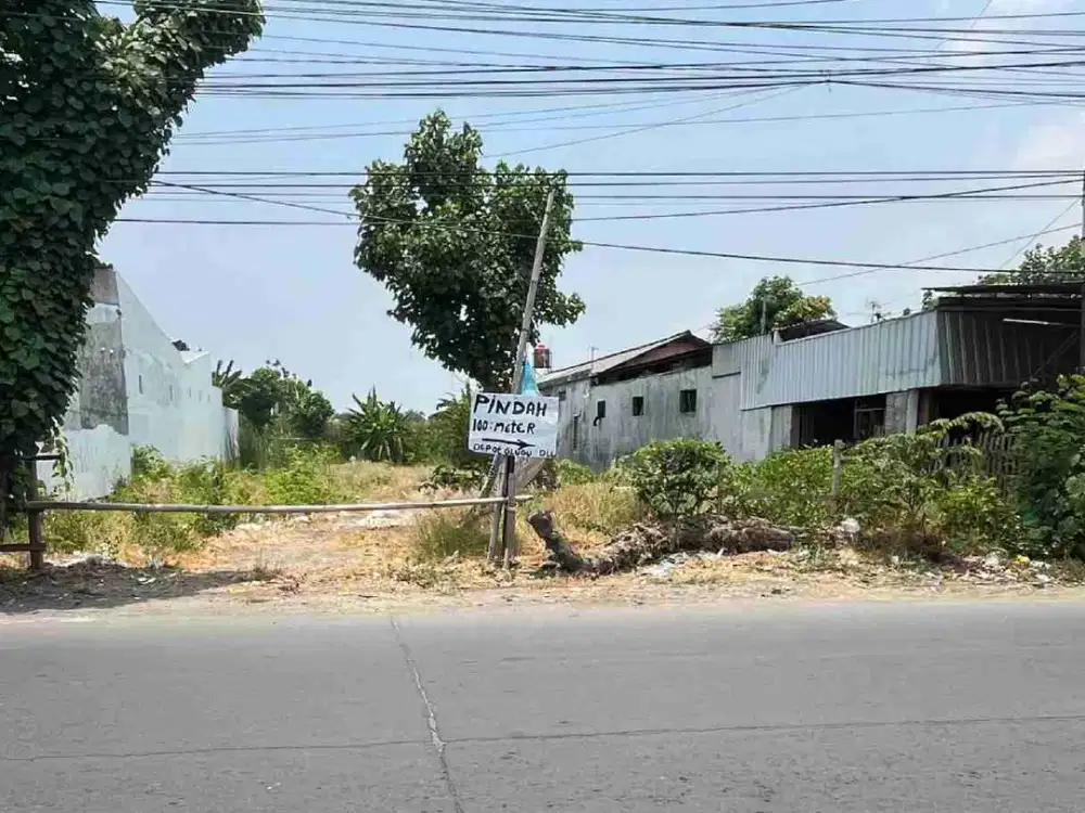TEGAL DEBONG TENGAH TANAH STRATEGIS KOMERSIAL PINGGIR JALAN RAYA JUAL MURAH