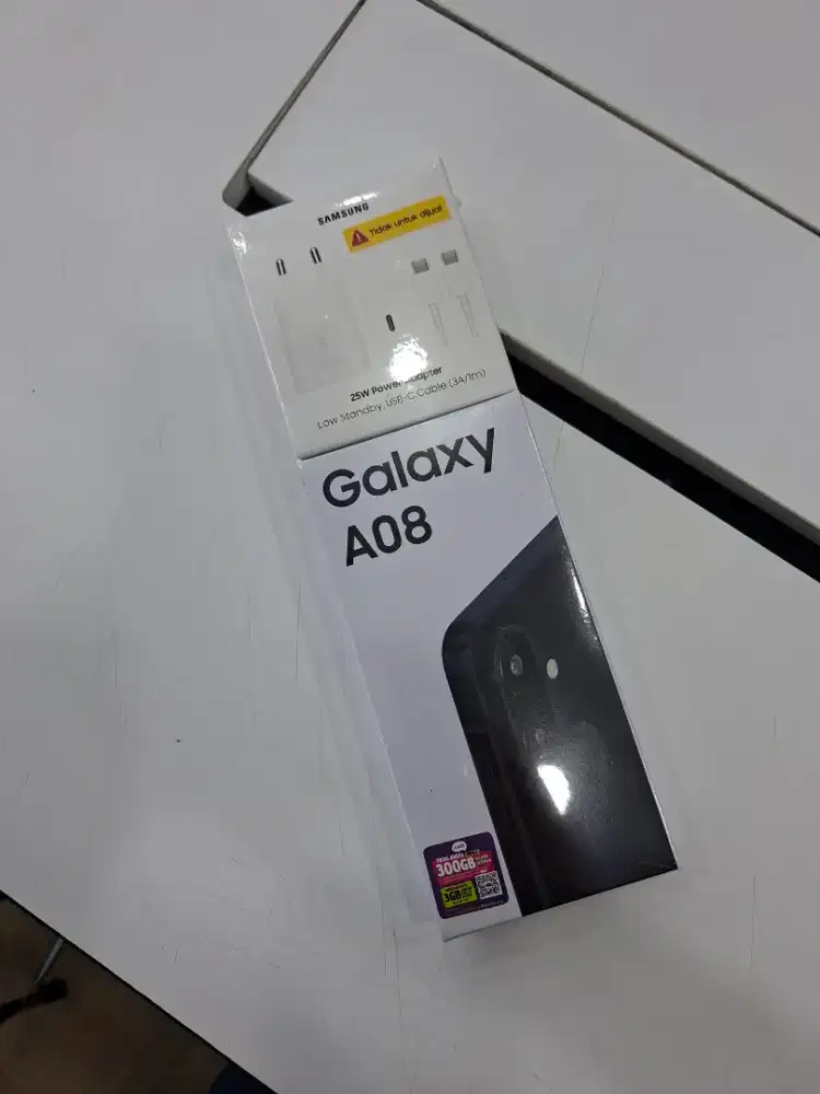 SAMSUNG GALAXY A08 RAM 4/128GB FREE ADAPTOR 25W ORIGINAL