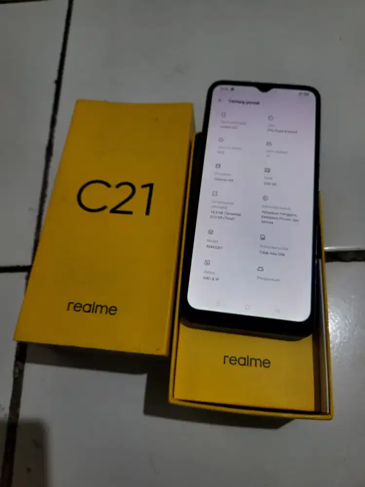 Realme c21 3/32 fullset