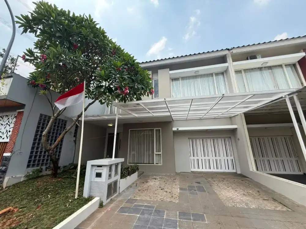 Dijual Rumah Dengan Bangunan 2 Lantai di Dalam Cluster Kebayoran Sektor 7 Bintaro Jaya Tangsel GB-19310