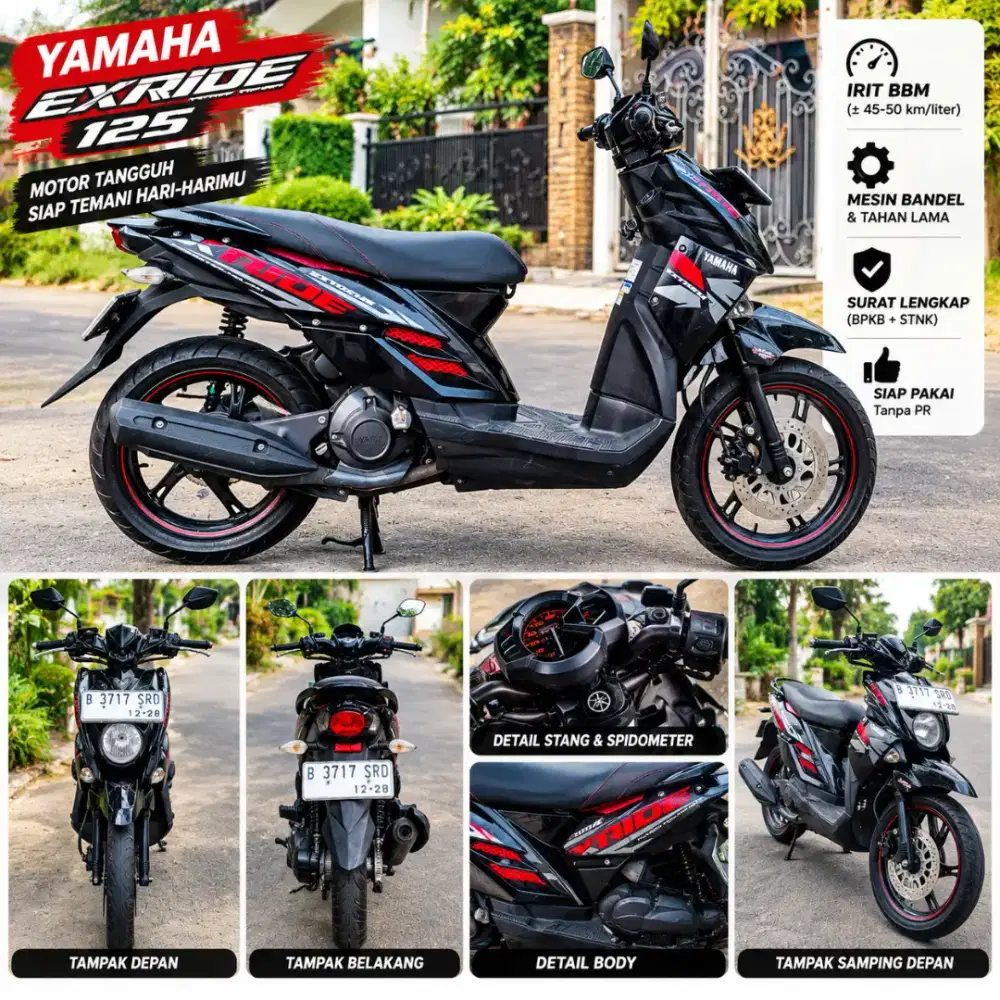 X ride irit BBM