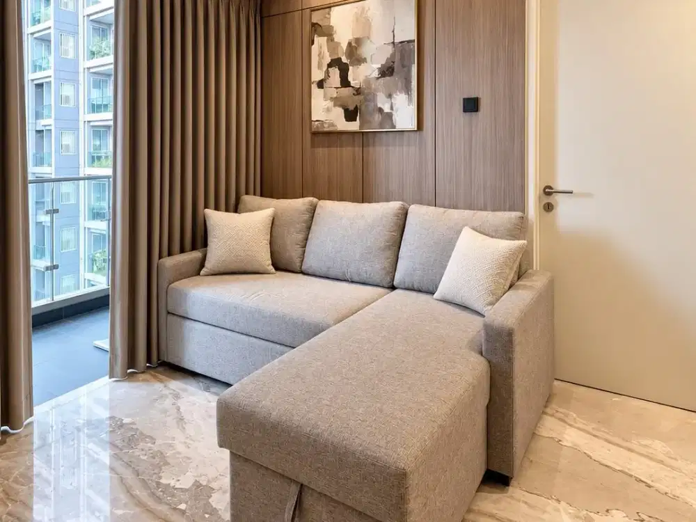 TERMURAH DIJUAL APARTEMEN 2 BR FULL FURNISHED SIAP HUNI LOKASI DI LANDMARK RESIDENCE BANDUNG