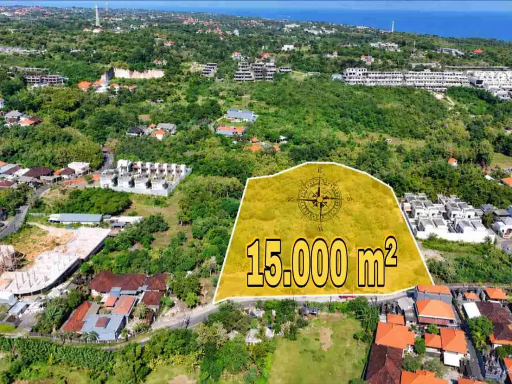 Tanah Besar Zona Pemukiman Dekat Karma Kandara Ungasan Bali