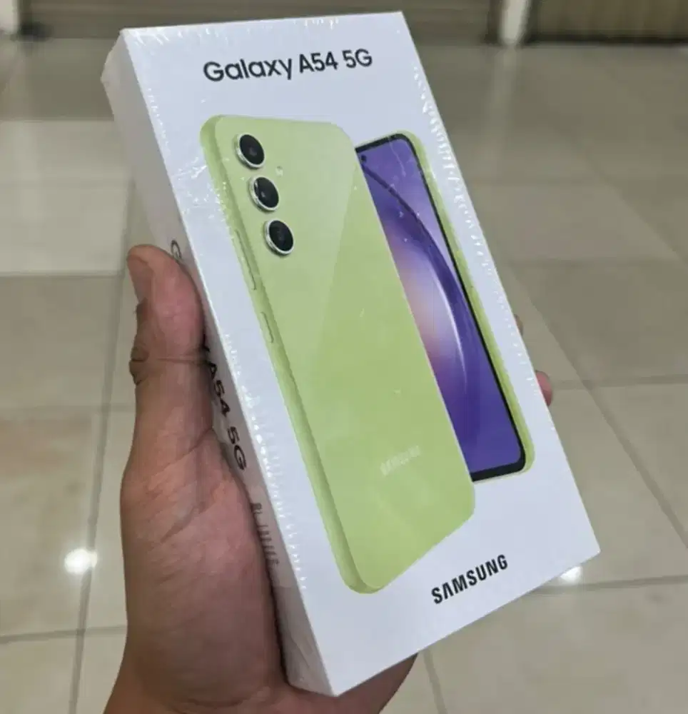 Samsung Galaxy A54 5G 8GB+256GB Lime BNIB Garansi Resmi SEIN