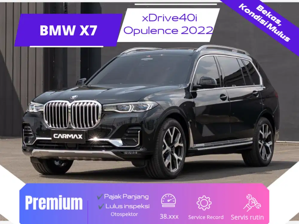 BMW X7 xDrive40i Opulence 2022