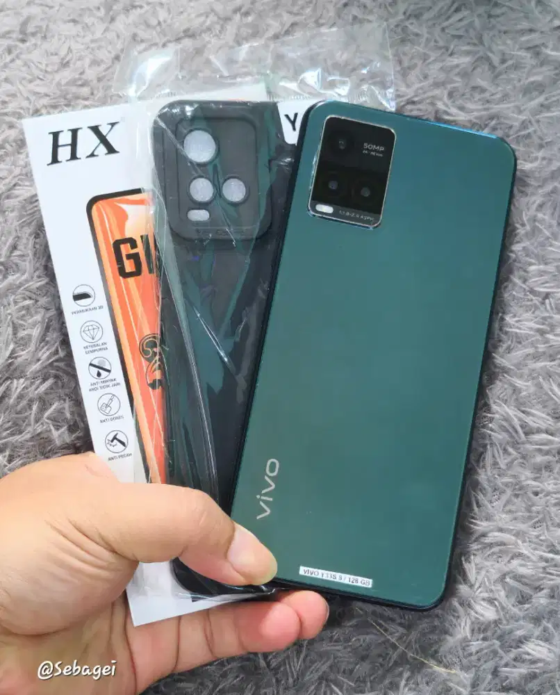Vivo Y33s Ram 12GB 8+4/128GB Mulus, Murah Siap Pakai (Lokasi Cicaheum)