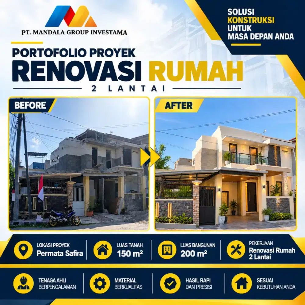 JASA KONTRAKTOR BANGUN DAN RENOVASI RUMAH