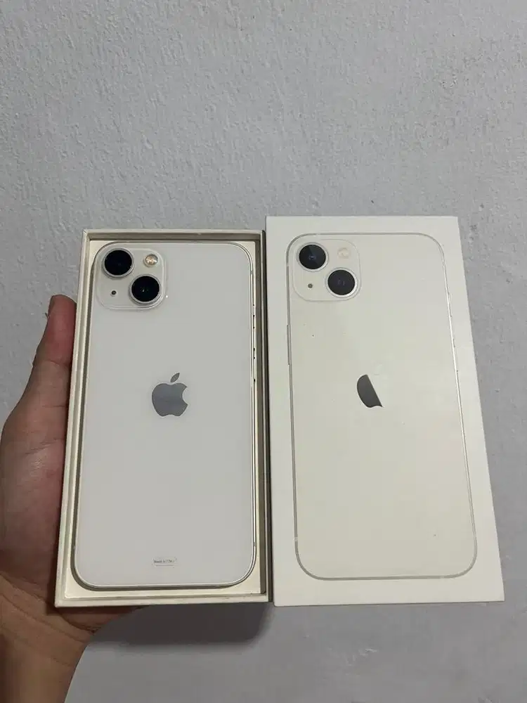 iphone 13 128 ibox starlight bh 90 kondisi like new