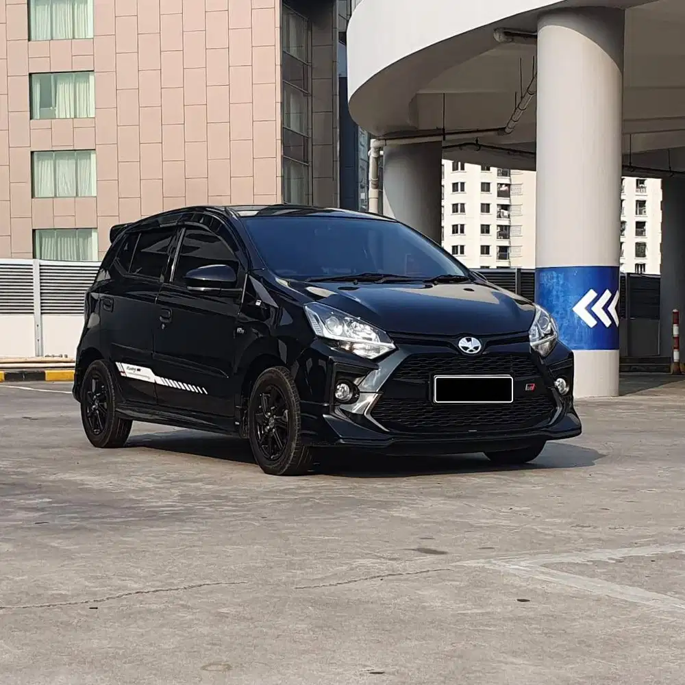(TDP 30JT) LOW KM 28 RB ! TOYOTA AGYA 1.2 GR AT 2022 HITAM ! RECORD !