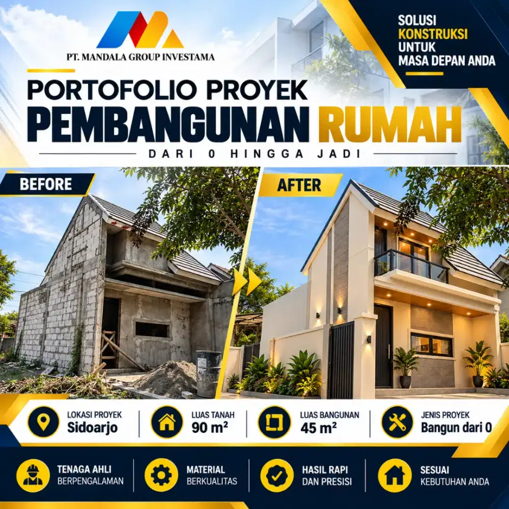 BANGUN DAN RENOVASI RUMAH