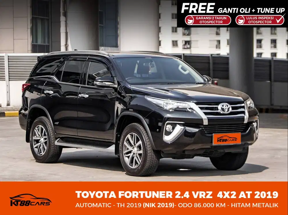 TOYOTA FORTUNER VRZ 2.4 AT  2019