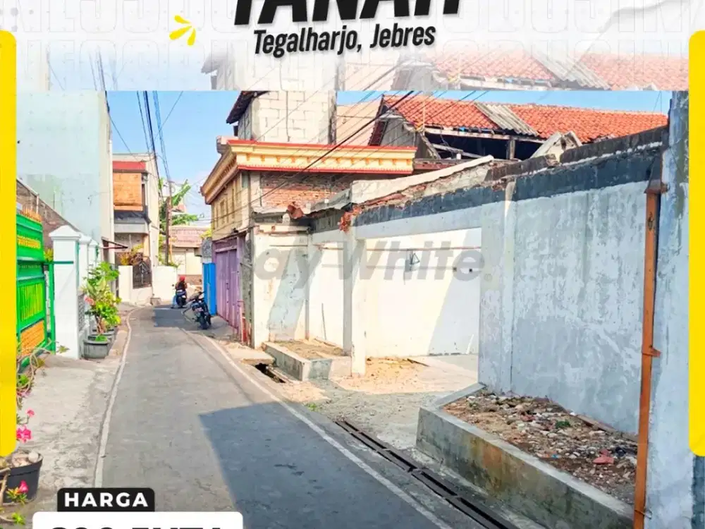 Dijual Tanah Strategis di Tegalharjo, Jebres