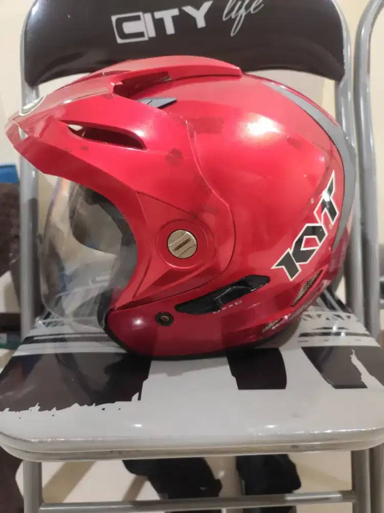Helm KYT VENOM RR DOUBLE VISOR