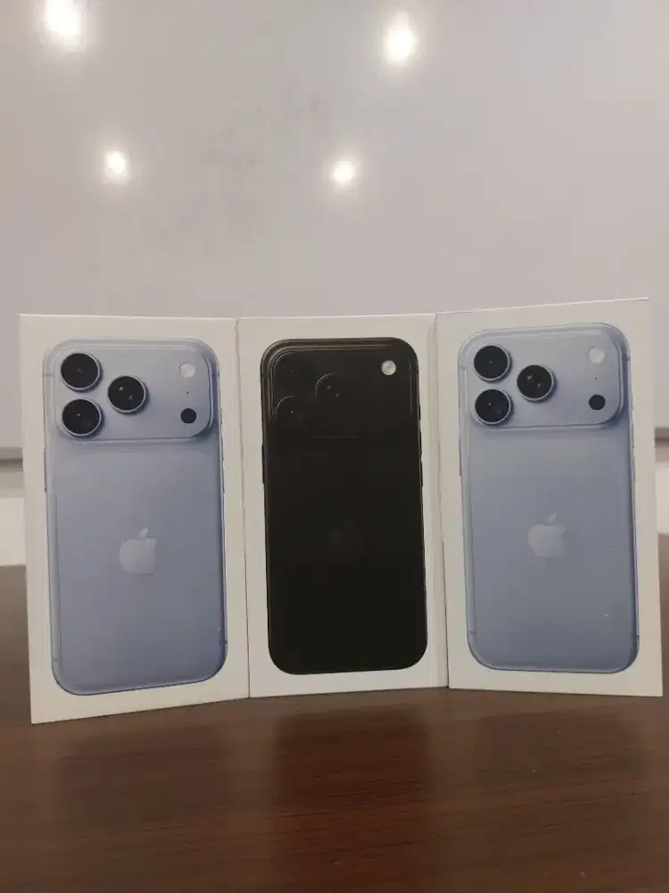 READY IPHONE 18 PRO 256gb dan 512gb NEW SEGEL GARANSI RESMI IBOX