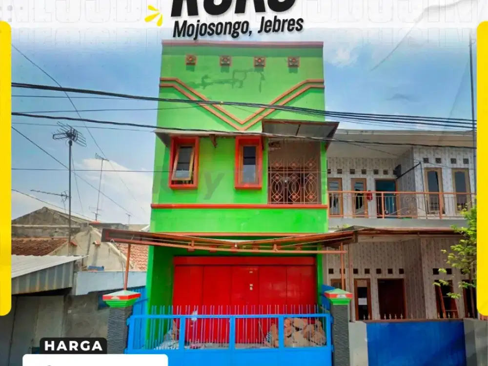 Dijual Ruko Strategis di Mojosongo, Jebres
