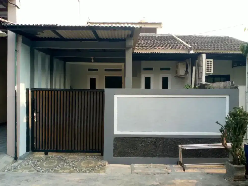 Dijual Rumah Siap Huni di Cluster Pondok Ungu Permai Bekasi (D0614)