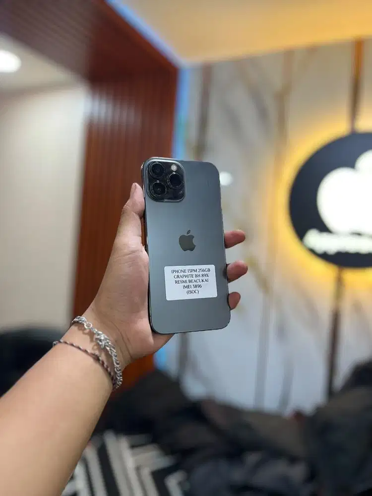 Iphone 13 promax 256gb beacukai fullset likenew mulus