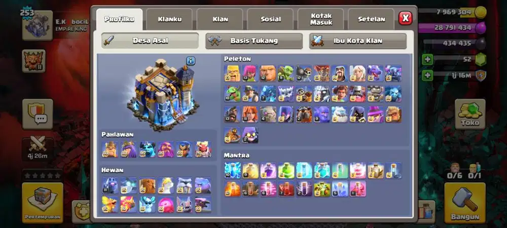 Th 18 max clash of Clans