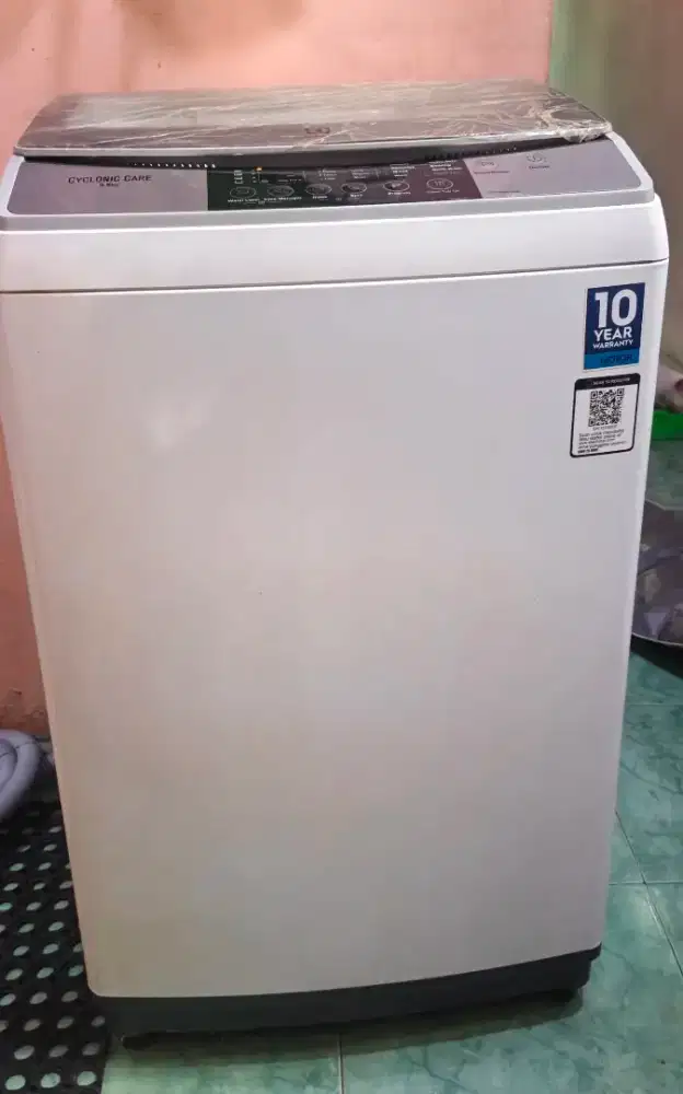 Jual mesin cuci merk electrolux ( EWT9588HWB )1 tabung  top load