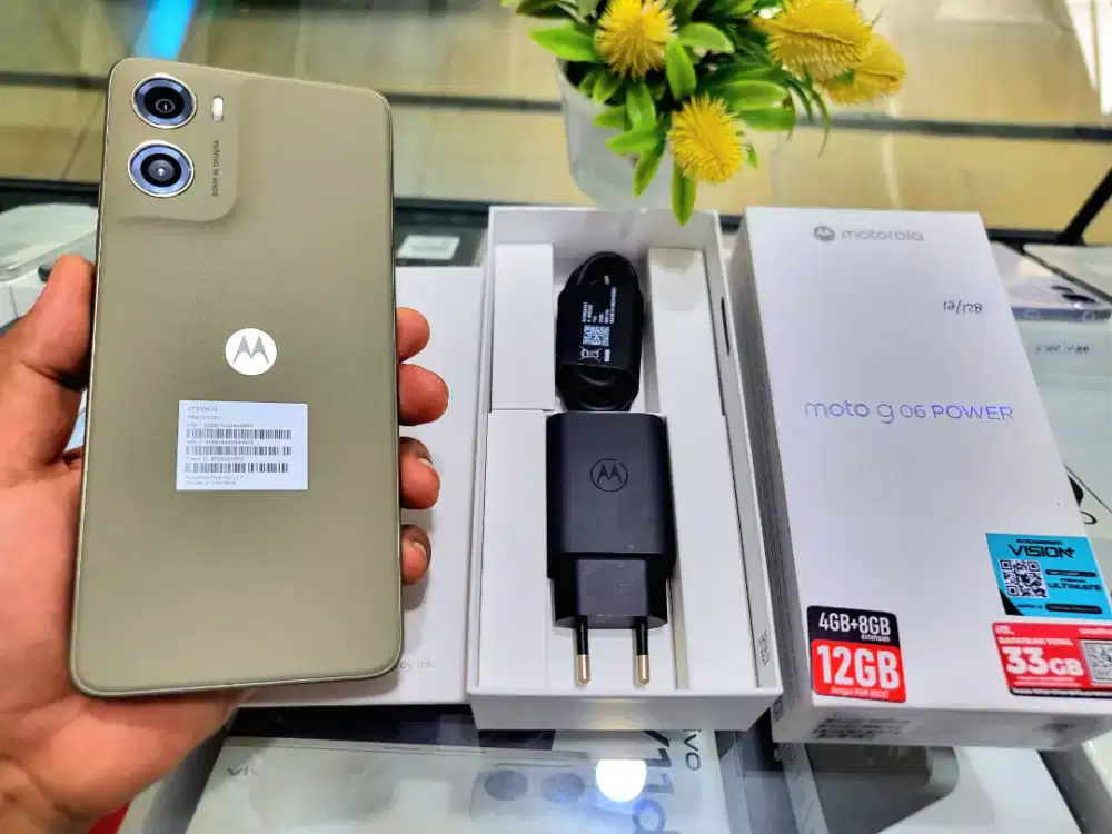 MOTOROLA G06 POWER RAM 12/128GB
PEMAKAIAN SINGKAT GARANSI PANJANG
