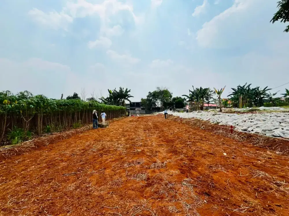 Tanah Kavling 1 Juta-an, 20 Menit ke Jl Raya Parung