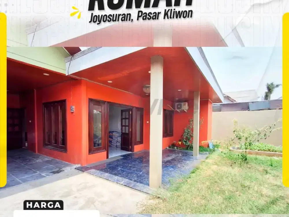 Dijual Rumah Strategis di Joyosuran, Pasar Kliwon