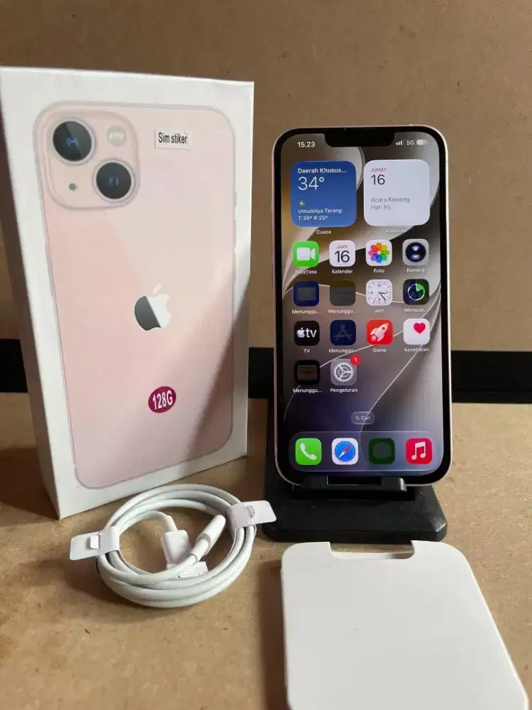 Iphone 13 128gb pink inter all operator likenew mulus no minus