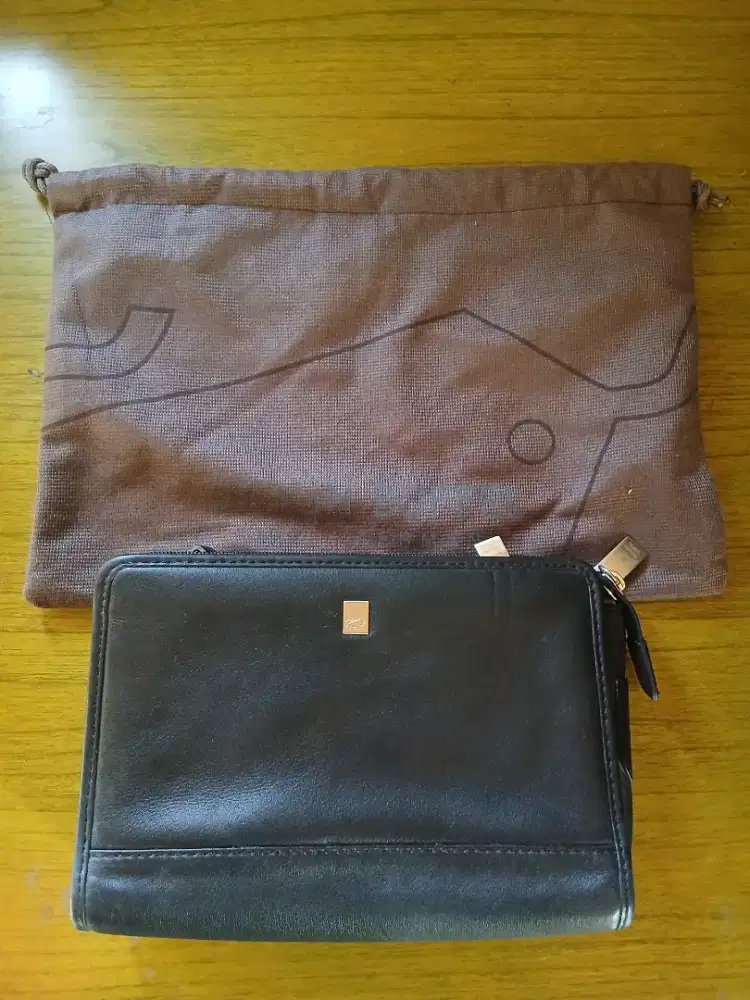 Tas Tangan Braun Buffel Original Kulit Asli - Clutch Braun Buffel
