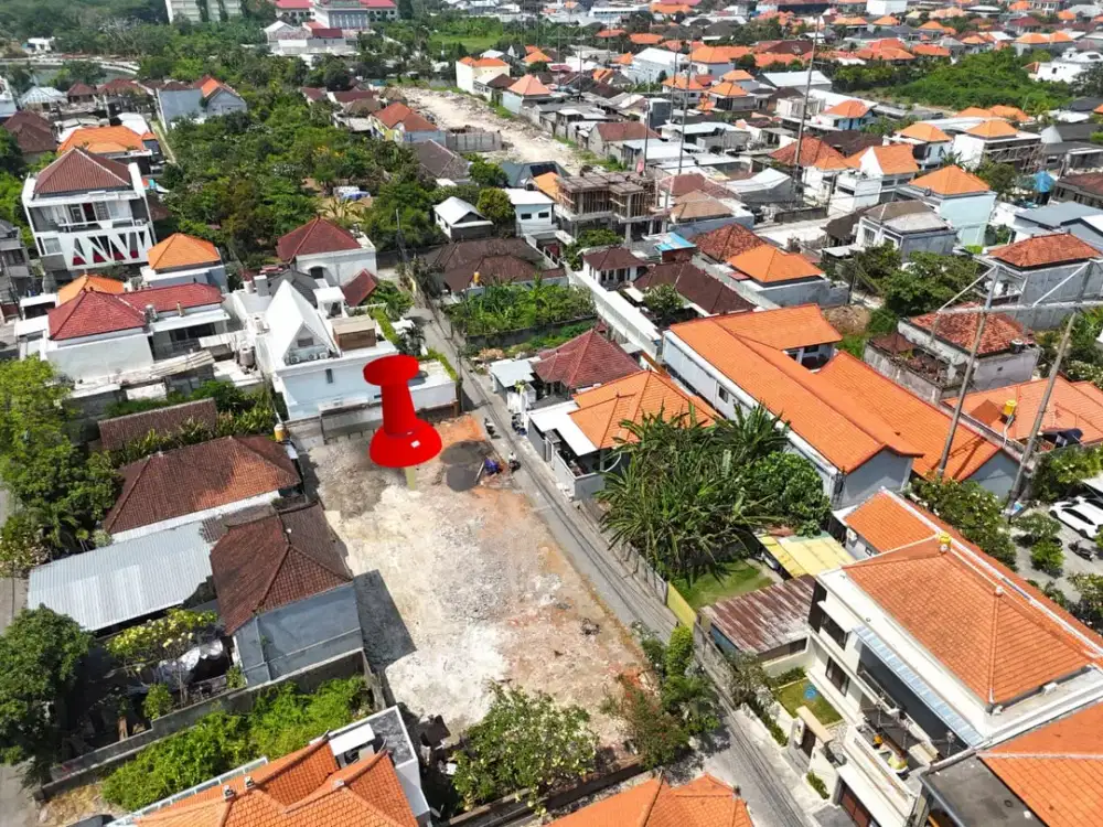 Tanah Sanur Luasan Kecil Lingkungan Villa Area