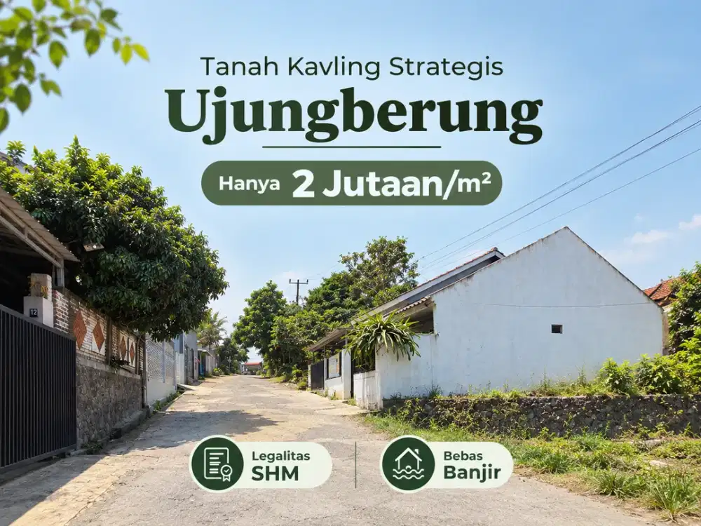 Tanah SHM Cileunyi 220 Jutaan, Cicilan 12X - Dekat Tol