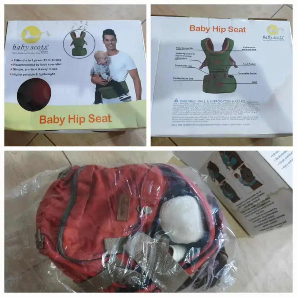 Preloved Baby Hip Seat - Baby Scots