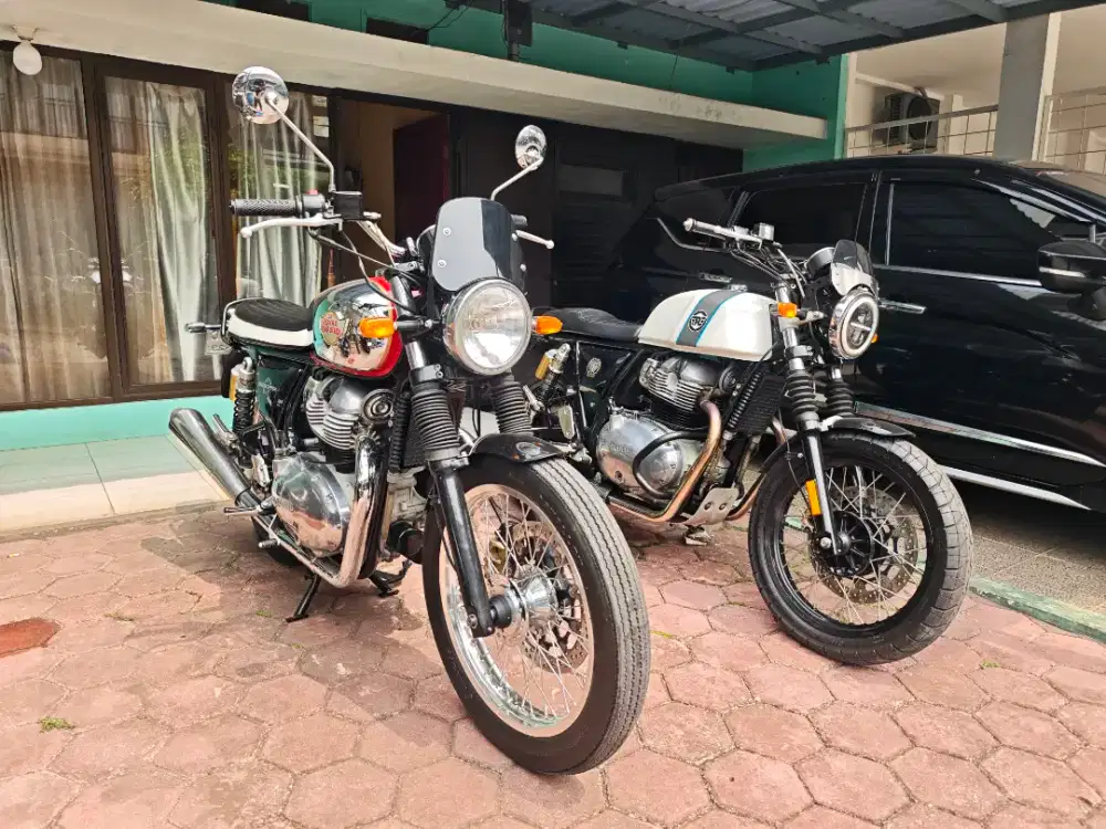 Bs Kredit/TT Royal Enfield Interceptor 650 mark2 Chrome Continental GT