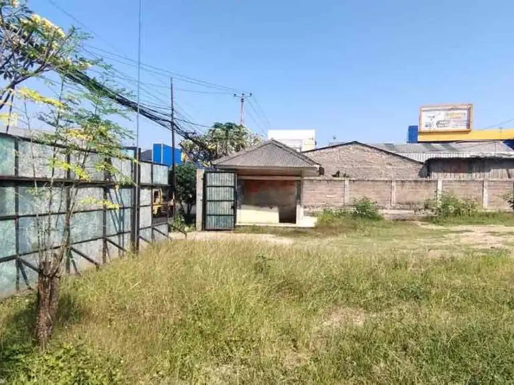 Disewakan tanah dan bangunan strategis di cileungsi