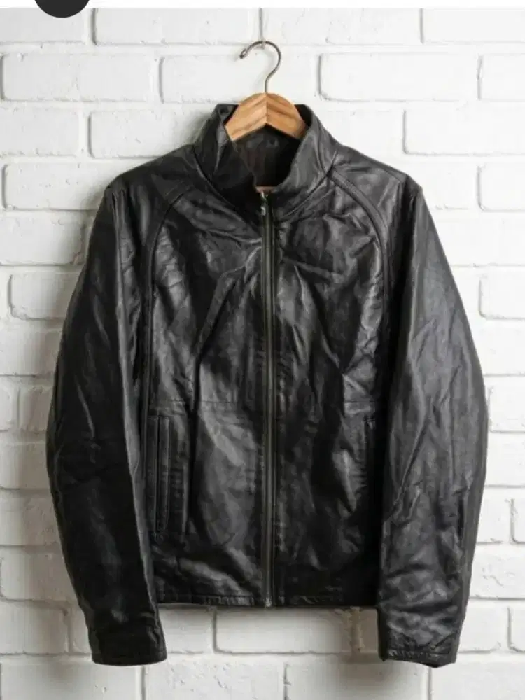 Jacket Kulit Rusa Asli Turki Spt Baru Ukuran M