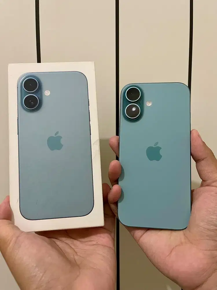 Di jual iphone 16 256gb teal blue -Ex Ibox