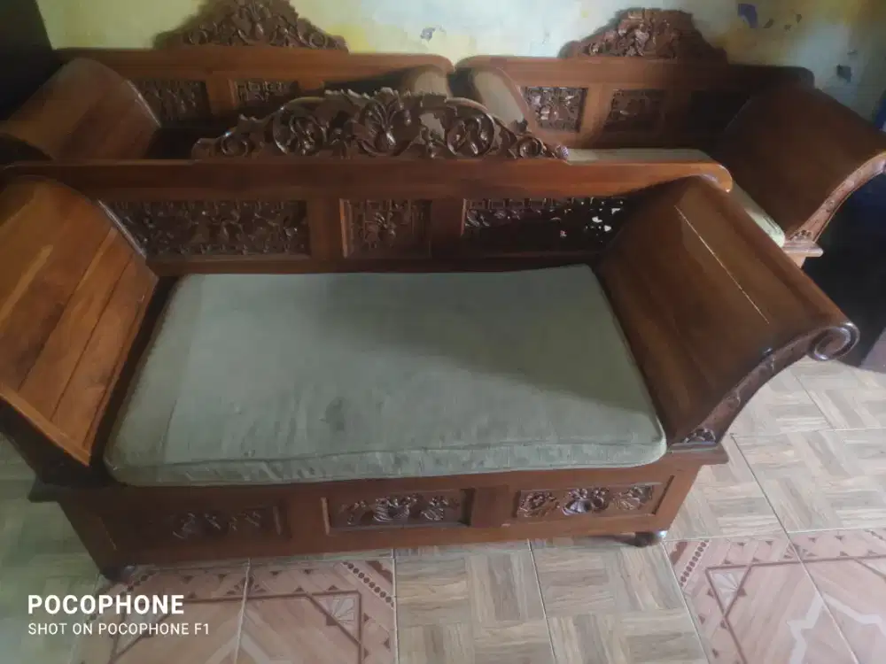 Jual bangku meja jati