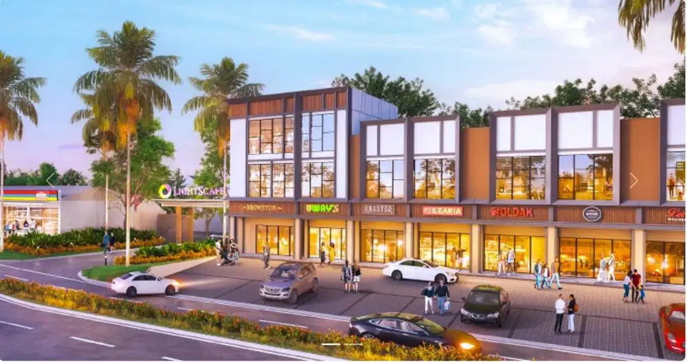 Disewakan ruko 2 lantai posisi strategis didalam paradise serpong city