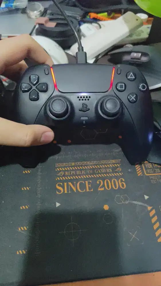 Black ps5 controller used