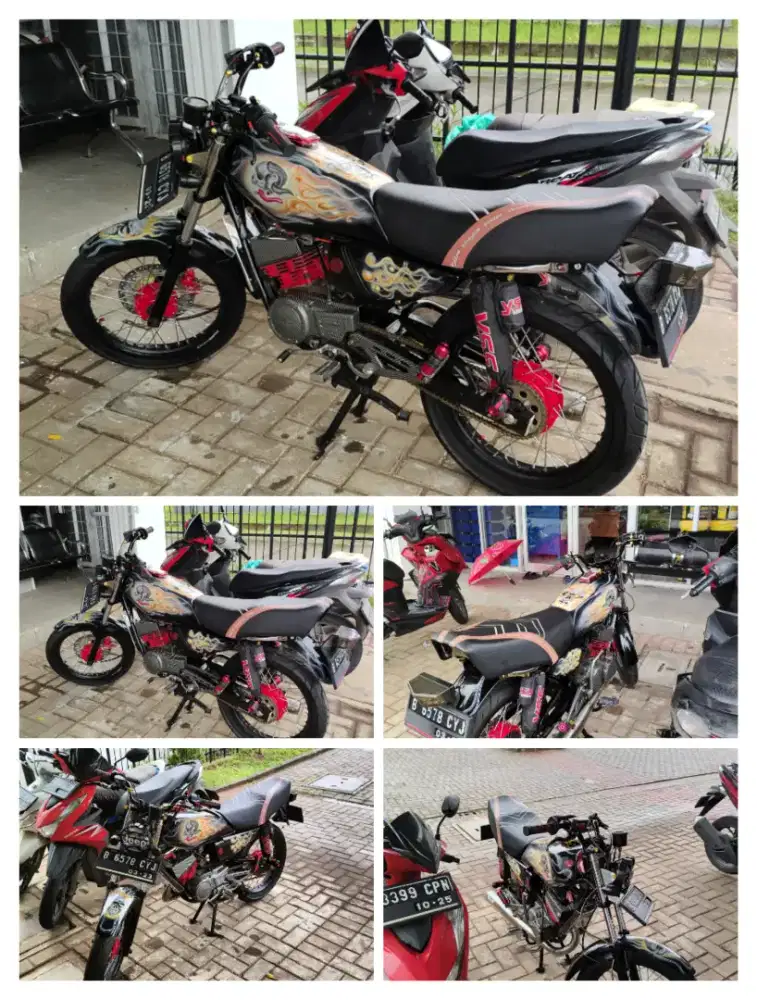 Dijual motor rx king thn 2004